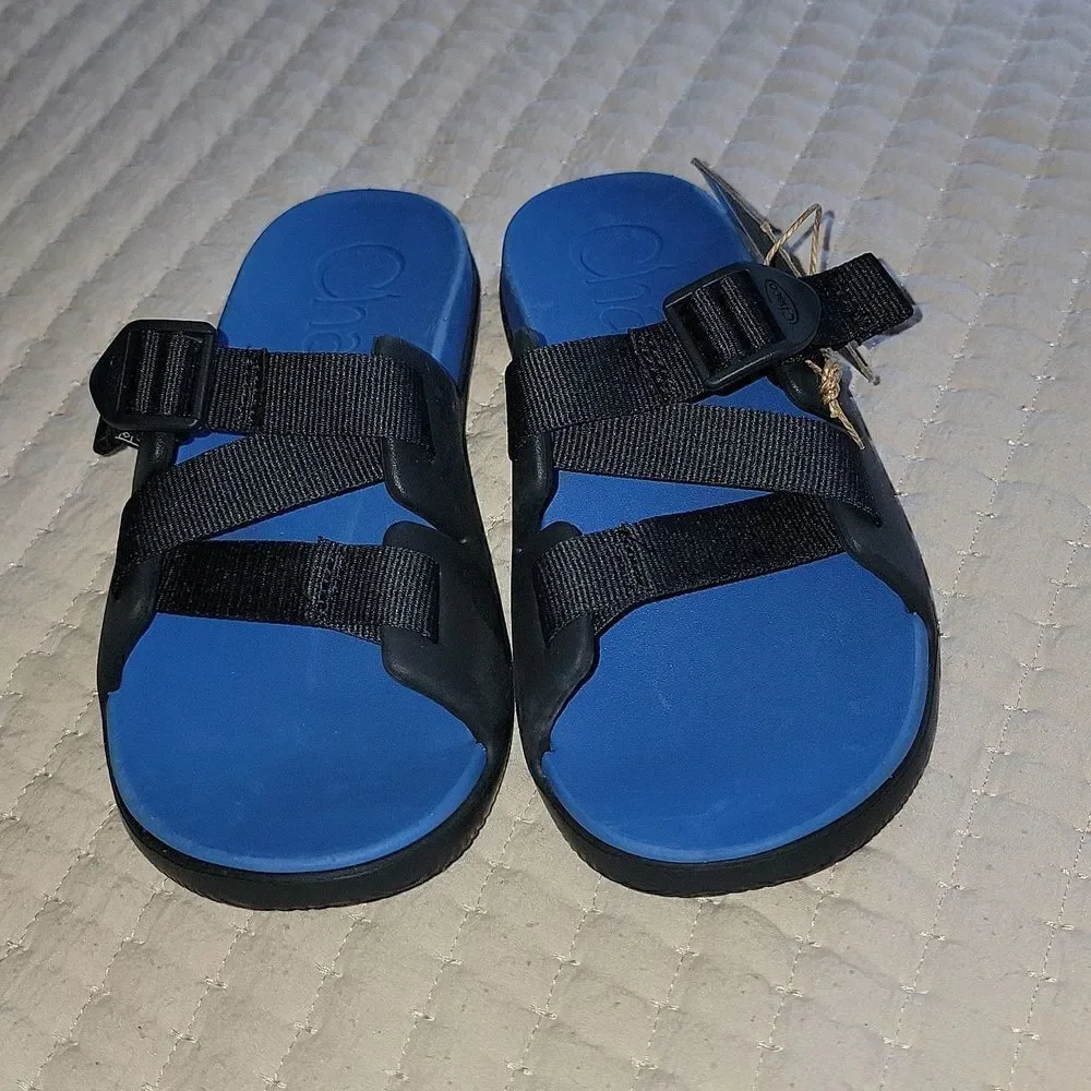 NWT Chaco K's Chillos Youth Active Blue Adjustable Strap Sandals Size 5
